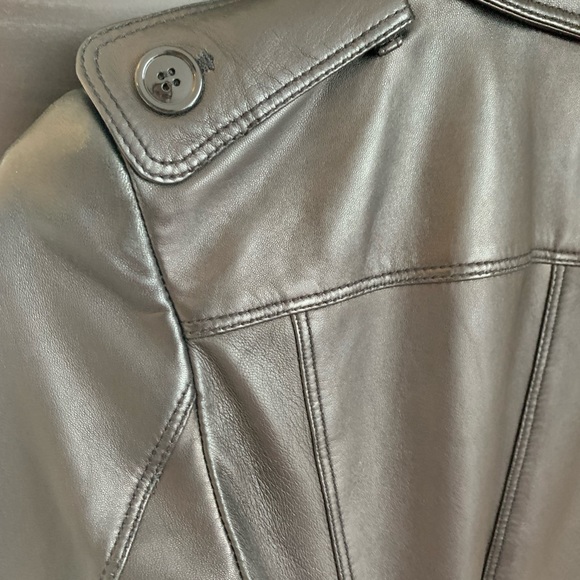 Burberry Leather Jacket - Picture 7 of 9